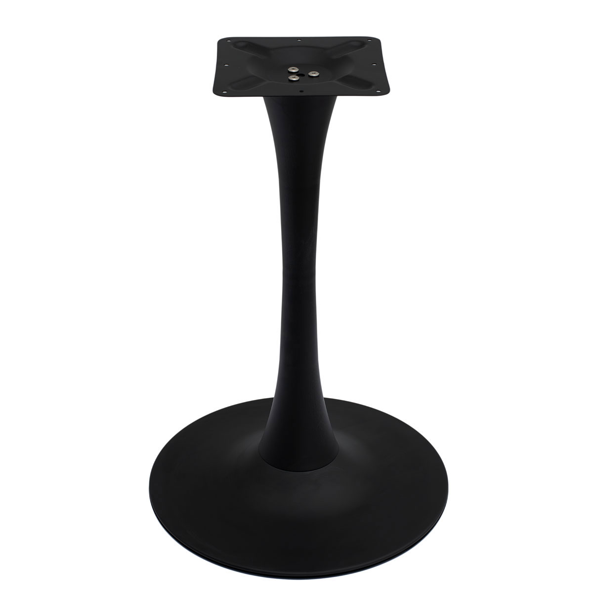 Asztalláb, fekete, kerek láb ARP755 - bankettbutorok.hu