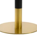 Márvány arany kávézó bárasztal ARP609 Fi70cm kerek fehér - Image 6