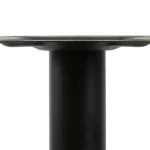 Márvány arany kávézó bárasztal ARP609 Fi70cm kerek fehér - Image 7