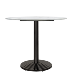 Kávézó / dohányzóasztal Fi70cm - Fehér márvány - Image 2