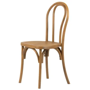Krzesło kuchenne klasyczne rustykalne Vintage - Imitacja drewna