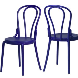 Klasszikus Vintage konyhai szék – kék