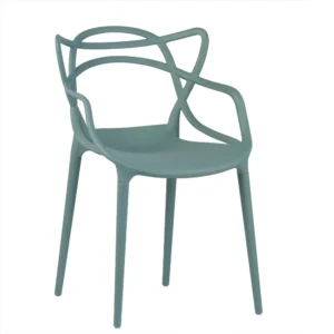 Split modern skandináv áttört szék – zsályaszínű